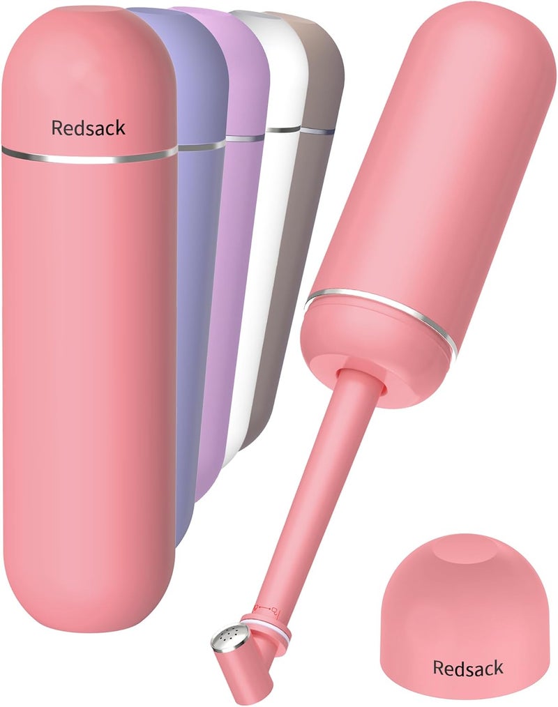 Redsack Peri Bottle for Postpartum/Perineal Care,Manual Handheld Portable Bidet for Feminine Hygiene & Travel, 380ml Leakproof,BPA-Free Sprayer for Men/Women/Baby (Pink, General) - Image 1